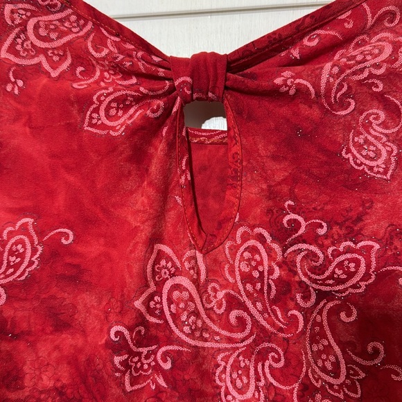 Sami and Jo XL Women’s Holiday Top Pre - owned. - Picture 9 of 11